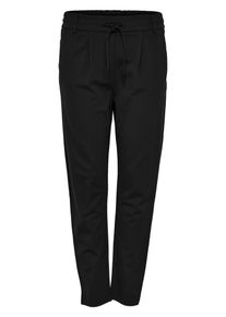 Only, Damer, Bukser med l&aelig;gfolder 'Poptrash', Sort, St&oslash;rrelse XS