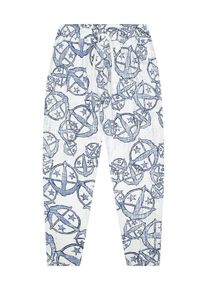 Schiesser Pyjamahose ' Schiesser 150 YEARS ' Herren blau, weiß Größe M