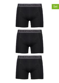 MUCHACHOMALO 3-delige set: boxershorts zwart - 63% | Maat: S |