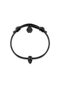 Philipp Plein Jewellery Bracelet 'Linked' Herren schwarz Größe S Unifarben