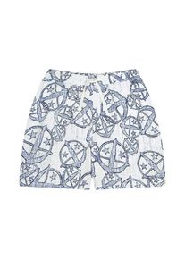 Schiesser Pyjamashorts ' Schiesser 150 YEARS ' Herren blau, weiß Größe M