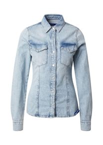 KARL LAGERFELD JEANS Bluse Damen blau Größe L Unifarben