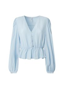 Pepe Jeans Bluse 'Edita' Damen blau Größe M Unifarben
