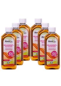 AlmaWin Pulitore olio arancio, 500 ml x 6 Flaschen, detergente concentrato arancia