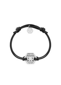 Philipp Plein Jewellery Bracelet 'Linked' Herren silber Größe S Unifarben