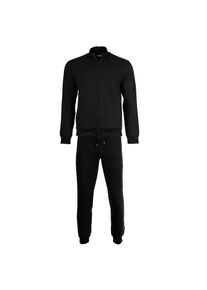 Emporio Armani Jogginganzug Herren schwarz Größe L Unifarben