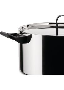 Alessi Cintura di Orione, Pfanne + Kochtopf, Silber