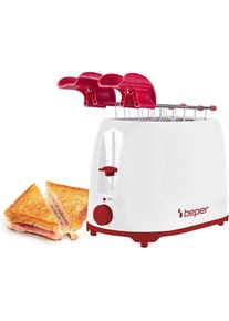 Beper P101TOS100, Toaster, Weiss