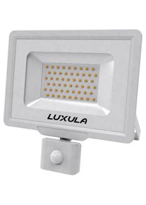 Luxula, Gartenbeleuchtung, LED-Fluter mit Bewegungsmelder (5000 lm, IP65)