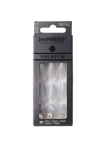 KISS, Nagelstyling + Kunstnägel, Self-adhesive nails imPRESS Premium - Legacy 30 pcs (Kunstnägel, Grau)