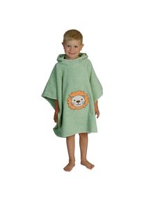 Wörner Wörner , Badeponcho »Löwe helloliv Poncho«, (1 St.), Poncho, Baden, Strand, Kapuze, Löwe, maschinenwaschbar , helloliv