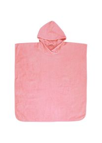 Wörner Wörner , Badeponcho »Badeponcho Uni«, (1 St.), Poncho, Baden, Kapuze, maschinenwaschbar , erika , M Länge: 80 cm