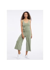 Ragwear , 7/8-Overall »LISSETA«, in 7/8 Beinlänge und Taillenbindegürtel , OLIVE , N-Gr , XL (42) -N-Gr , XL (42) , Vegan, von PETA verifizierter...