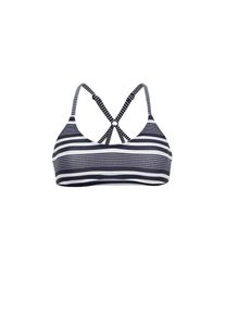 Vivid Top per bikini Donna - navy / bianco