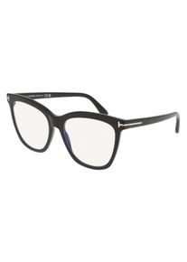 Tom Ford FT6042-B Brille Damen | Fassung: Vollrand, Butterfly, Schwarz Glänzend