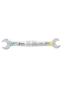 Wera Spanner, Dobbel med åpen ende, 10 mm / 11 mm, 137mm - 05020312001
