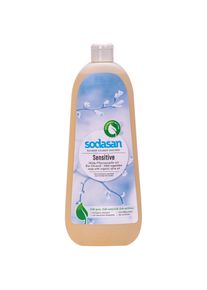 Sodasan Liquid Hand Soap, Sensitive Skin Hand Soap, Natural, Plant Based, 1 Liter