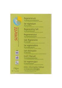 Sonett Dishwasher Salt 2 kg, Regenerating Salt for Dishwashers