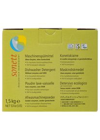 Sonett Dishwasher Rinse Aid, 1.5kg Powder Concentrate, Eco Dishwasher Rinse Aid