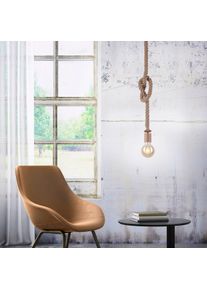 Leuchten-Direkt DIY Lampadario a sospensione Écru, 1-Luce