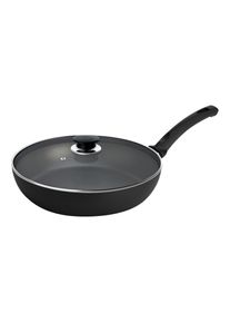 Ballarini Lipari 28 cm, Sauteuse avec couvercle, Noir mat