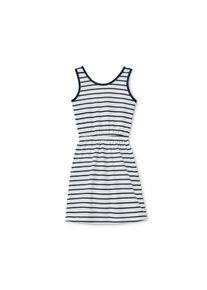 Tchibo - Jersey-Trägerkleid - Mädchen - Gr. 122/128 - dunkelblau/gestreift