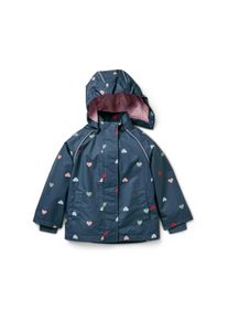 Tchibo - Kinder-Thermo-Regenjacke - Mädchen - Gr. 98/104 - rosa/print