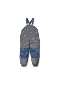 Tchibo - Kinder-Thermo-Regenhose mit reflektierenden Designelementen - Gr. 122/128 - silber/print