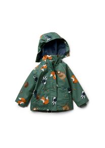 Tchibo - Kinder-Thermo-Regenjacke - Unisex - Gr. 110/116 - dunkelblau/print