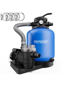 Monzana Zandfilterpomp 13200L/u 30L