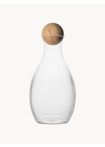 Sagaform Ručne fúkaná karafa s guľovým uzáverom Billi, 1.5 l Transparentná Umelá hmota Ø 12 cm x V 23 cm