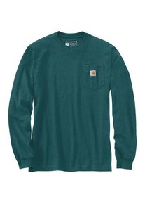 Carhartt Mountain Graphic T-Shirt Longsleeve Men (XXL, blue)
