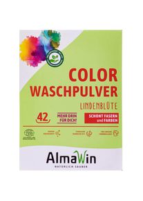 AlmaWin Színes mosópor, mosópor színes ruhákhoz, 2 kg, illatos mosópor