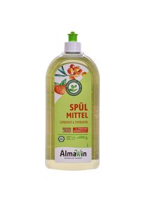 AlmaWin Mosogatószer 1 liter, természetes, homoktövis-mandarin illatú, kézi mosogatáshoz
