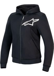 Alpinestars Stella Chrome V2 Sport, veste textile femme , couleur: Noir/Blanc , taille: XS