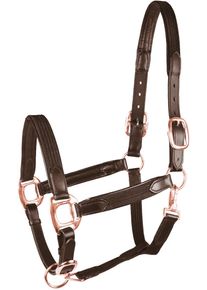 Star MIX Halfter, braun/roségold, WB
