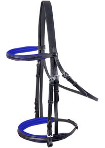 Star Diamond Trensenzaum engl.komb., blau, Minishetty