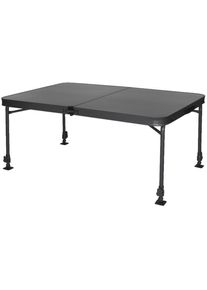Eurotrail Revel Klapptisch Campingtisch Outdoor-Tisch Alu 120x80x69cm schwarz