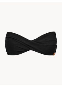 MUUV. Biustonosz typu bandeau Tuck Czarny XS