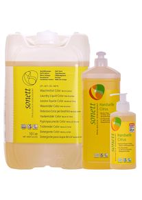 Sonett Savon mains agrumes, Savon liquide mains, Savon naturel, Rechargeable