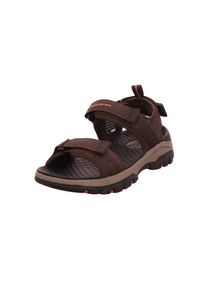 Skechers Sandale Herren braun Größe 44 Unifarben