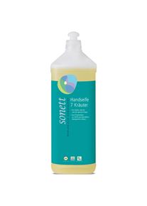 Sonett Handseife 7 Kr&auml;uter 1 Liter Nachf&uuml;llflasche
