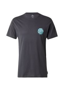 Rip Curl Camisa funcionais 'PASSAGE' em preto Tamanho S Mottoprint