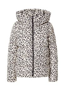 Barbour International Vinterjacka gr&aring; / svart / vit Storlek S
