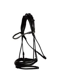 Dyon Bridle Round Soft Leather Collection, Swedish Noseband, Round Stitched, without Reins