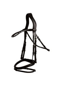 Dyon Bridle Medium Flash Soft Leather Collection, English Combined, without Reins
