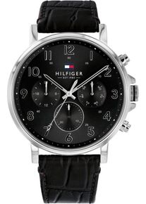 Tommy Hilfiger Uhr 'Dressed Up, 1710381' Herren schwarz Größe One Size