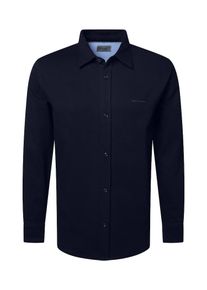Pierre Cardin Poloshirt Herren blau Größe L Unifarben