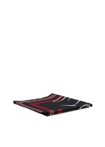 Tommy Hilfiger Halstuch »TH HERITAGE SCRIPT SILK SCARF«, quadratisch, aus reiner Seide mit Logo, Masse 50 xs0 cm
