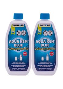 Thetford Toiletvloeistof, 2 x 0,78 Liter concentraat, camping toilet vloeistof